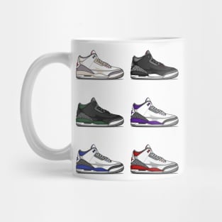 AJ 3 Retro Sneaker Mug